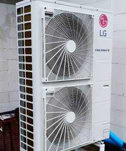 pompa ciepła powietrze woda LG 12Kw